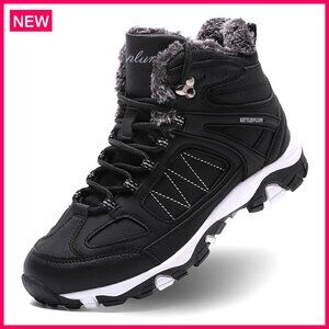 Women's Winter Snow Boots Warm Fur Lined Anti Slip Hiking Ankle Booties